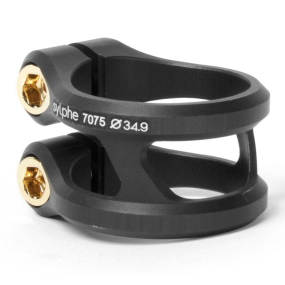 Ethic Sylphe Double Clamp Black 34,9 mm
