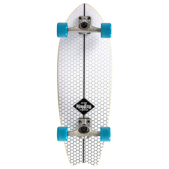 Mindless Surf Skate Fish Tail White 29,5" prkno