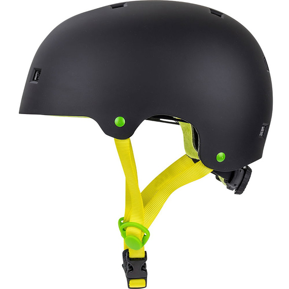 NKX Brain Saver Skateboardová helma Rasta Yellow