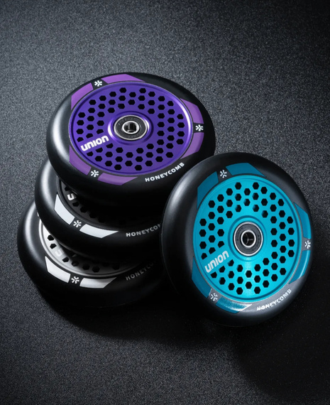 Union Honeycomb Pro Scooter Wheel Black 110 mm