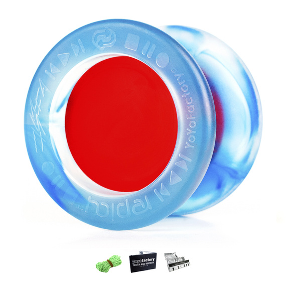 Yoyo pro pokročilé YoYoFactory Replay PRO Aqua Marble