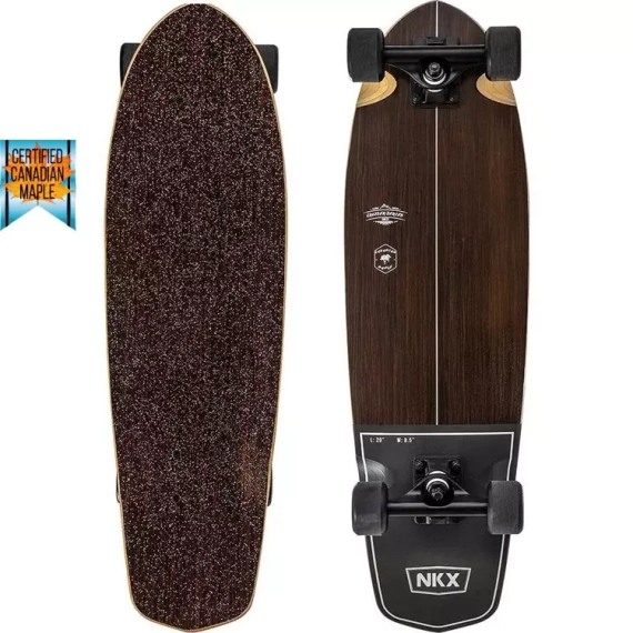 Cruiser Skateboard Vysoká kvalita NKX Classic Oak Silver Cruiser 29"