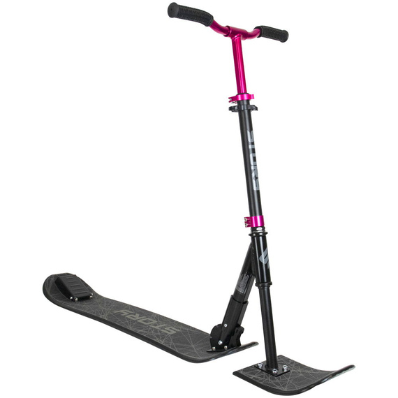Hulajnoga Wyczynowa na śnieg Story Deluxe Snow Scooter Biało-Różowy 83-94 cm