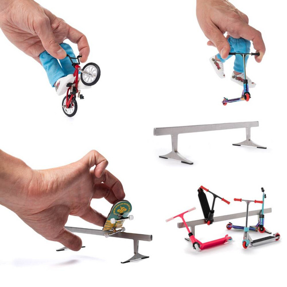 Sada hraček Finger Toy: Fingerboard, Finger Scoot, Finger BMX