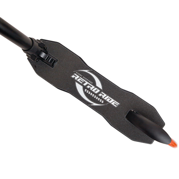 Městský dopravní skútr s předním odpružením Story Retro Ride Black Vintage