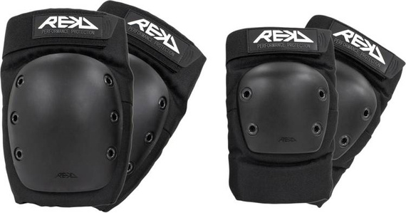 REKD Ramp Double Pad Protectors Set Black L