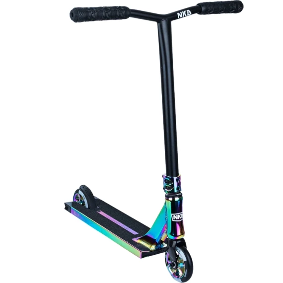 Výkonnostní skútr NKD Rally V4 XS Rainbow wys. 73 cm