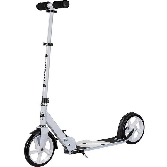 Přepravní koloběžka s velkými koly Story Urban GO! Bílá