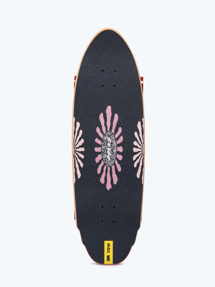 Surfskate prkno YOW x Pukas Flame 33"