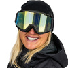 Snowboardové a lyžařské brýle Annox Team RevoGold pro dospělé