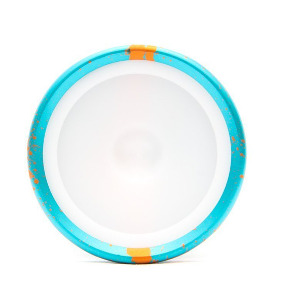 Kovové yoyo CzechPoint Pivot - Aqua Orange White