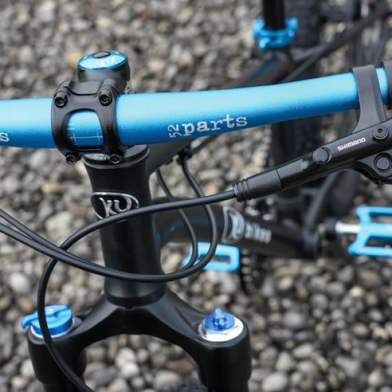 Lehké dětské kolo KUbikes 24S DISC Tyrkysová