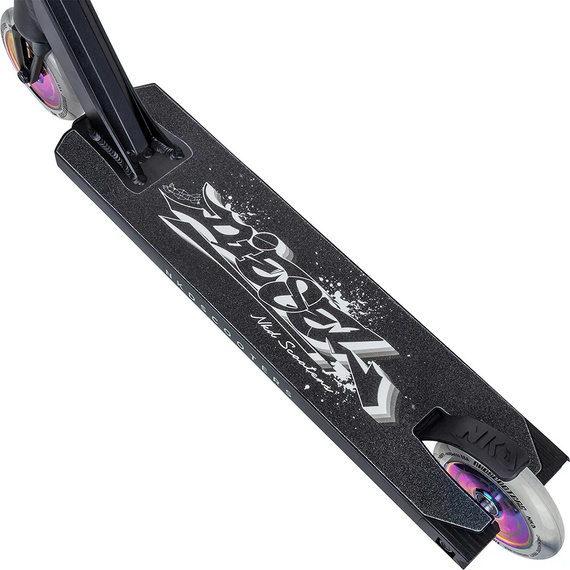 NKD Diesel Stunt Scooter Black and Rainbow 87 cm