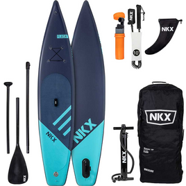 Deska turystyczna SUP pompowana pneumatyczna NKX Flash Glacier Navy  12'6