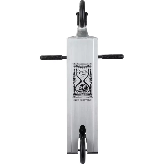 Vysoce výkonný hliníkový silniční skútr. 93 cm Light NKD UFO Silver/Raw