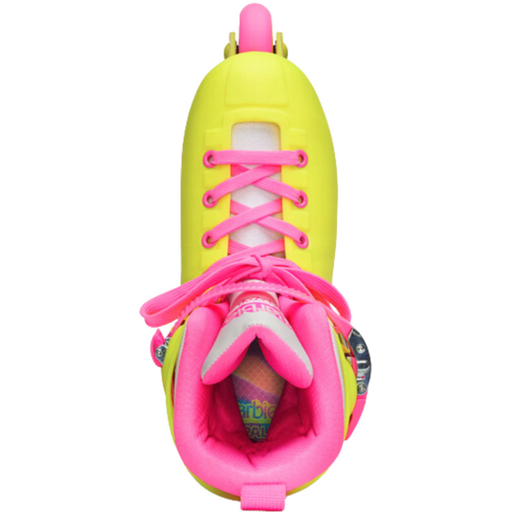 Inline brusle Impala Lightspeed Barbie Bright Yellow Rekreační kolečkové brusle
