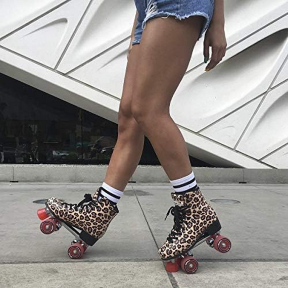 Impala Quad Skate Leopard