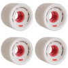 GLOBE Conical Cruiser Skateboard a Longboard Wheels White/Red 62 mm