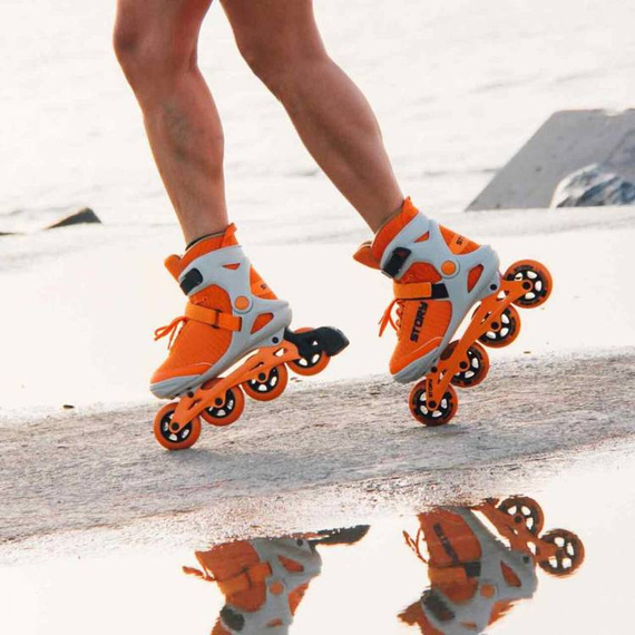 Univerzální inline brusle STORY Vision Orange