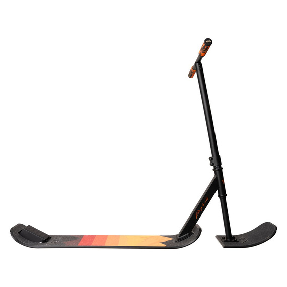 Hulajnoga Wyczynowa na śnieg NKD SNOW Stunt Scooter Czarno-Pomarańczowy wys. 86 cm