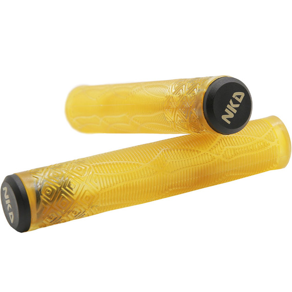 Gripy Rączki do Hulajnogi Wyczynowej NKD GOAT Stunt Scooter Grips Złoty 163 mm