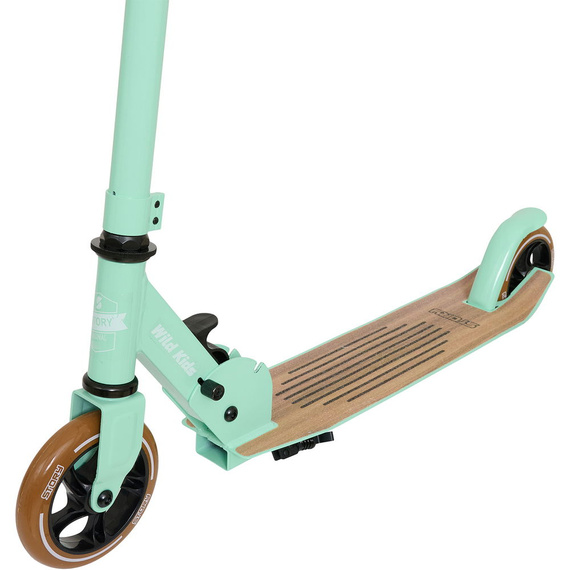 Hulajnoga Miejska Transportowa dla dzieci i młodzieży Story Wild Kids Zielony wys. 73–85 cm