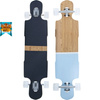 Longboard pro carving NKX City Action Olive 99 cm