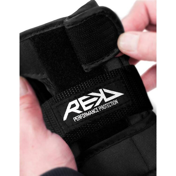 REKD Junior Heavy Duty Triple Pad Set L Black