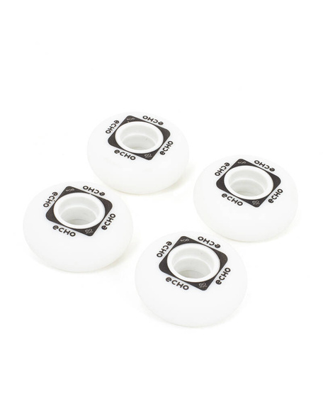 Kółka do rolek agresywnych Echo Flow Aggressive Wheels Biało-Czarny 60 mm 90A