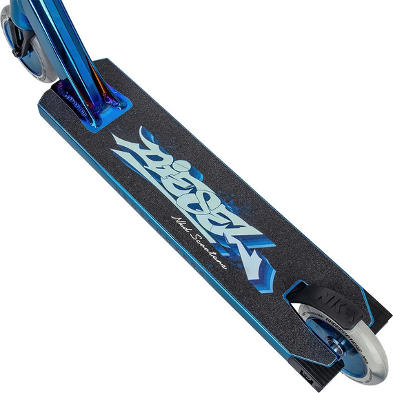 NKD Diesel Stunt Scooter Black and Blue 87 cm
