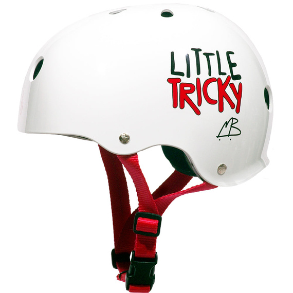Dětská přilba Triple Eight Little Tricky Dual Certified JR White