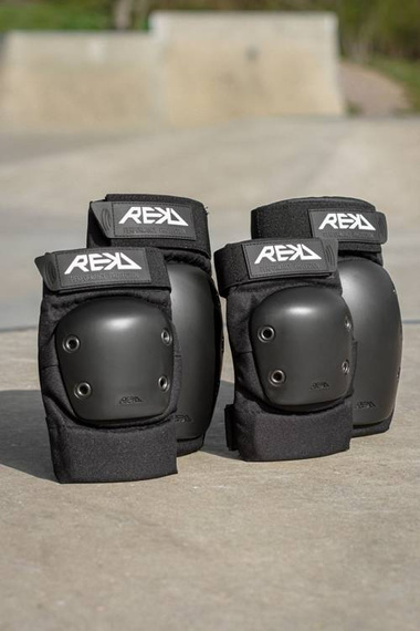 REKD Ramp Double Pad Protectors Set Black L