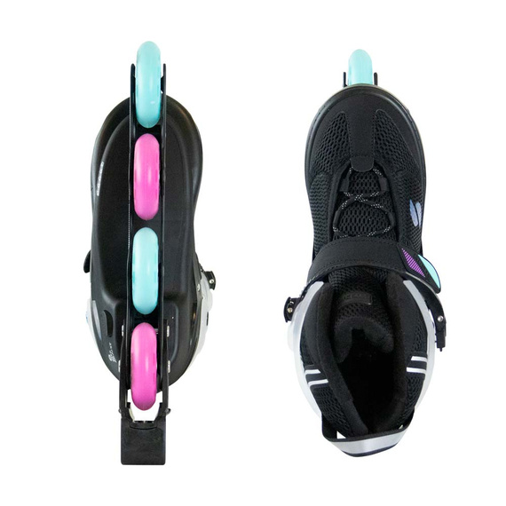 Story Motion Nastavitelné inline brusle Black/Blue/Pink