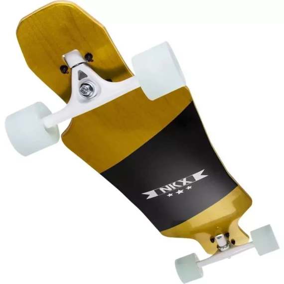 NKX Fearless Yellow Canadian Maple startovací longboard 101 cm