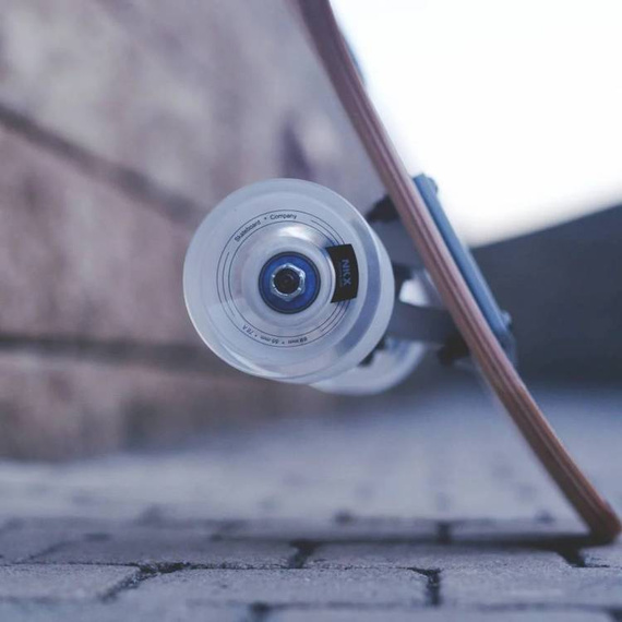 Longboard na początek NKX Fearless Żółty z Klonu Kanadyjskiego 101 cm