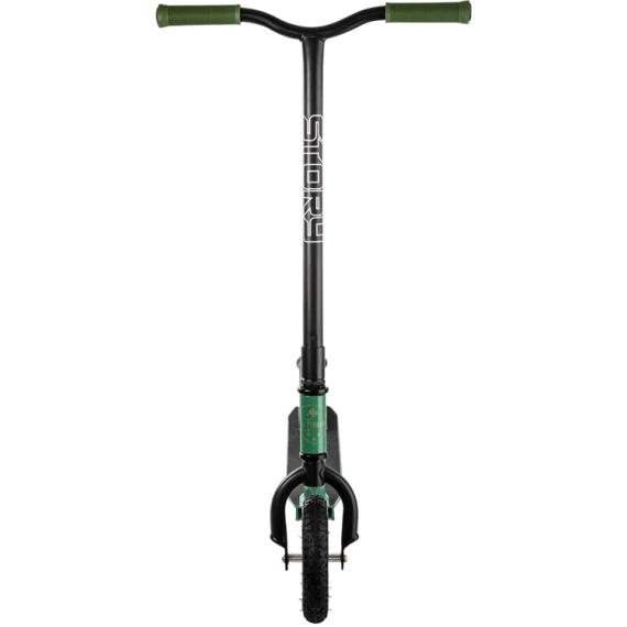 Terénní koloběžka s velkými čerpanými koly Story All Terrains Dirt Green