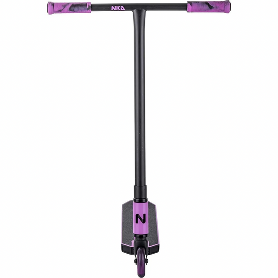 Hulajnoga Wyczynowa Aluminiowa Lekka dla młodych riderów NKD Next Generation Fioletowy wys. 79,4 cm