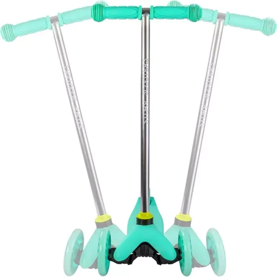 Story Drive dětská tříkolová koloběžka Mint Brocade