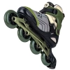 Univerzální kolečkové brusle Inline STORY Trust Army Green