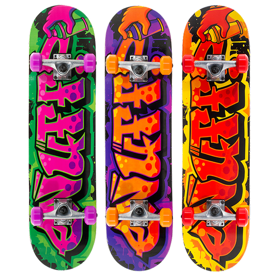 Skateboard Enuff Graffiti II Mini Complete Red 7.25"