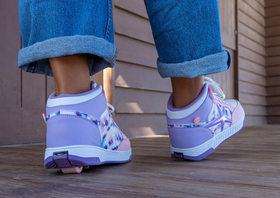 Breezy Rollers Skater boty White-Purple-Pink