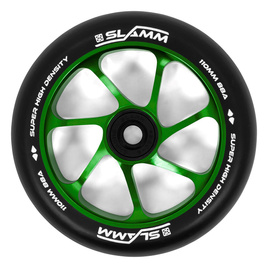 Kolečko koloběžky Slamm Team Black-Green 110 mm (1 ks).)