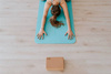 Kostka do jogi Happy Yogi - Cork Yoga Block
