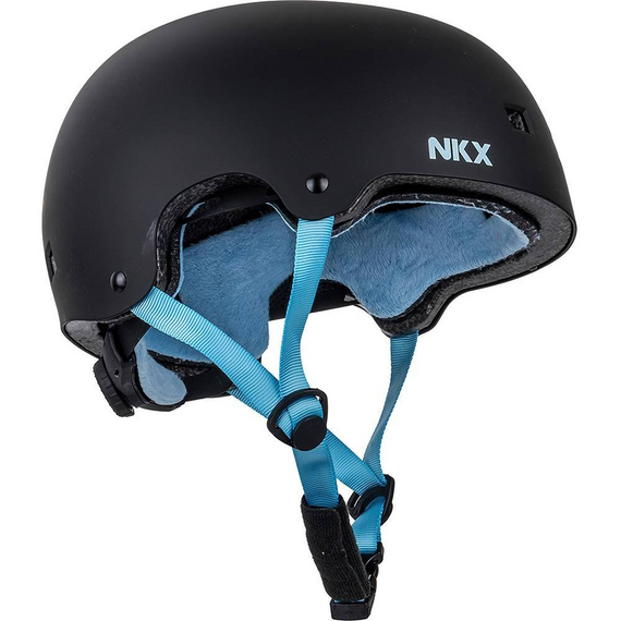 Kask Na Deskorolkę Hulajnogę NKX Brain Saver Czarno-Niebieski