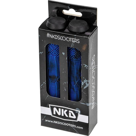 Gripy pro koloběžku NKD Shadow Performance Blue 160 mm
