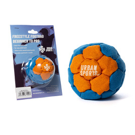 Zośka Footbag Urban Sports 32 panelů Modrá Oranžová Květina