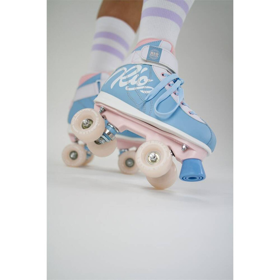 Kolečkové brusle RIO ROLLER MILKSHAKE QUAD SKATE Cotton Candy