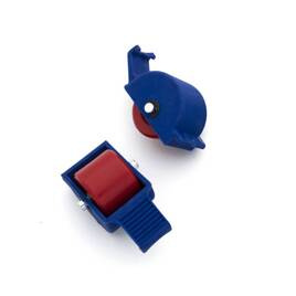 Sada koleček Breezy Rollers Wheels Set Blue and Red