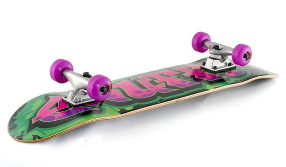 ENUFF GRAFFITI II MINI Kompletní růžový skateboard 7.25"
