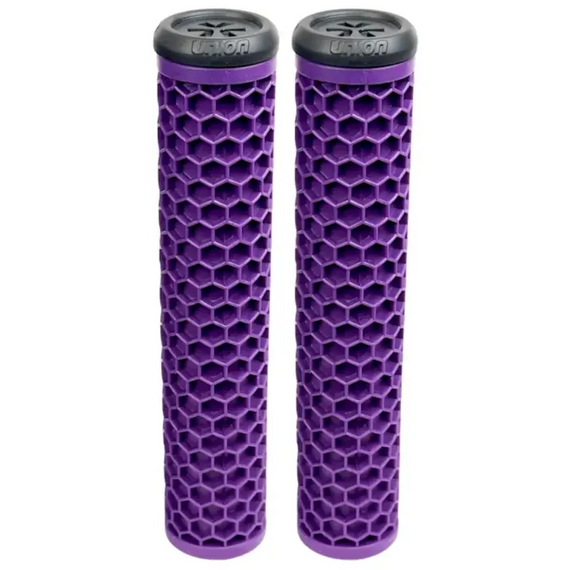 Union Honeycomb Soft Grips Performance Gripy pro koloběžky fialové 155 mm